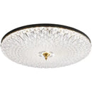 GobekUsa Glass Round Ceiling Lamp: Simple Luxury for Bedrooms