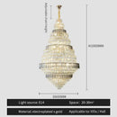 GobekUsa Crystal Headlight Luxury Lighting for Villa, Hotel, and Restaurant