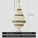 GobekUsa Crystal Headlight Luxury Lighting for Villa, Hotel, and Restaurant