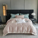 GobekUsa 1000TC Egyptian Cotton Jacquard Duvet Cover Set: Luxury Satin Silky Bedding Collection