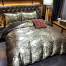GobekUsa Jacquard Luxury Bedding Set - King Size Duvet Cover & Bed Quilts - High Quality Home Textile