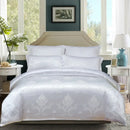 GobekUsa Jacquard Luxury Bedding Set - King Size Duvet Cover & Bed Quilts - High Quality Home Textile
