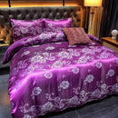 GobekUsa Jacquard Luxury Bedding Set - King Size Duvet Cover & Bed Quilts - High Quality Home Textile
