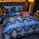 GobekUsa Jacquard Luxury Bedding Set - King Size Duvet Cover & Bed Quilts - High Quality Home Textile