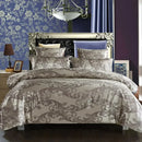 GobekUsa Jacquard Luxury Bedding Set - King Size Duvet Cover & Bed Quilts - High Quality Home Textile