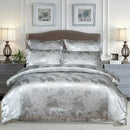 GobekUsa Jacquard Luxury Bedding Set - King Size Duvet Cover & Bed Quilts - High Quality Home Textile