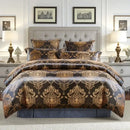 GobekUsa Jacquard Luxury Bedding Set - King Size Duvet Cover & Bed Quilts - High Quality Home Textile