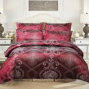 GobekUsa Jacquard Luxury Bedding Set - King Size Duvet Cover & Bed Quilts - High Quality Home Textile