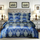 GobekUsa Jacquard Luxury Bedding Set - King Size Duvet Cover & Bed Quilts - High Quality Home Textile