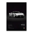 GobekUsa Luxury Car Canvas Wall Art Print