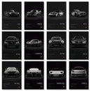 GobekUsa Luxury Car Canvas Wall Art Print - Modern Home Decor