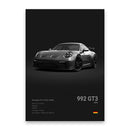 GobekUsa Luxury Cars Canvas Wall Art Print - Modern Home Decor