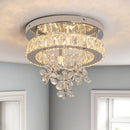 GobekUsa Crystal LED Ceiling Chandelier for Luxury Living Room Decor