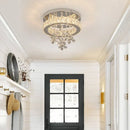 GobekUsa Crystal LED Ceiling Chandelier for Luxury Living Room Decor
