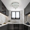 GobekUsa Crystal LED Ceiling Chandelier for Luxury Living Room Decor