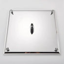 GobekUsa 20 Inch Luxury Chrome Square Shower Head Stainless Steel Ultrathin Rainfall Head