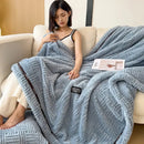 GobekUsa Double-Layer Luxury Coral Fleece Winter Blanket