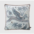 GobekUsa Coral Lynx Velvet Cushion Cover: Luxury Mystical Animal Theme for Sofa