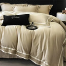 GobekUsa 1000TC Luxury Embroidery Bedding Set - Full/Queen/King 4Pcs