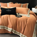 GobekUsa 1000TC Luxury Embroidery Bedding Set - Full/Queen/King 4Pcs