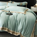 GobekUsa 1000TC Luxury Embroidery Bedding Set - Full/Queen/King 4Pcs