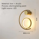 GobekUsa Luxury creative LED Bedside wall lamp