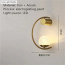 GobekUsa Luxury creative LED Bedside wall lamp