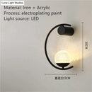 GobekUsa Luxury creative LED Bedside wall lamp