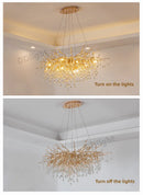 GobekUsa Luxury Crystal Chandelier for Home Decor
