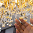 GobekUsa Luxury Crystal Chandelier for Home Decor