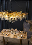 GobekUsa Luxury Crystal Chandelier for Home Decor