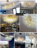 GobekUsa Luxury Crystal Chandelier for Home Decor