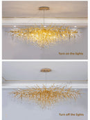 GobekUsa Luxury Crystal Chandelier for Home Decor