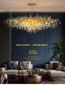 GobekUsa Luxury Crystal Chandelier for Home Decor