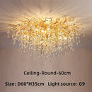 GobekUsa Luxury Crystal Chandelier for Home Decor