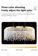 GobekUsa Luxury Crystal Chandelier Pendant Light Fixture