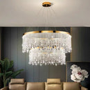 GobekUsa Luxury Crystal Chandelier Pendant Light Fixture