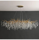 GobekUsa Luxury Crystal Chandelier with LED Lights