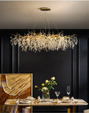 GobekUsa Luxury Crystal Chandelier with LED Lights