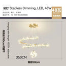 GobekUsa Crystal Gold Ceiling Chandelier: Luxury Nordic Living Room Lamp