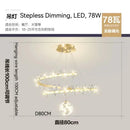 GobekUsa Crystal Gold Ceiling Chandelier: Luxury Nordic Living Room Lamp