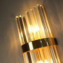 GobekUsa Crystal Golden Wall Lamp: Luxury American Country Style Light Fixtures
