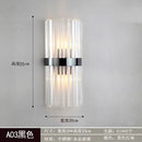 GobekUsa Crystal Golden Wall Lamp: Luxury American Country Style Light Fixtures
