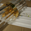 GobekUsa Crystal Golden Wall Lamp: Luxury American Country Style Light Fixtures