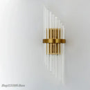 GobekUsa Crystal Golden Wall Lamp: Luxury American Country Light for Home, Hotel, and Office