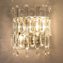 GobekUsa Crystal Wall Lamp: Elegant Luxury for Bedroom, Lobby, Club & Aisle