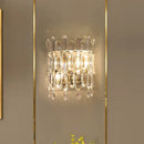 GobekUsa Crystal Wall Lamp: Elegant Luxury for Bedroom, Lobby, Club & Aisle