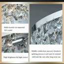 GobekUsa Crystal Kitchen Ceiling Lights: Luxury Diamond Ceiling Lamp for Home Decor
