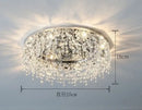 GobekUsa Crystal Kitchen Ceiling Lights: Luxury Diamond Ceiling Lamp for Home Decor