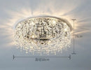 GobekUsa Crystal Kitchen Ceiling Lights: Luxury Diamond Ceiling Lamp for Home Decor